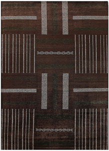 Saddle Brown Gabbeh 10' 1 x 13' 11 - No. 56589