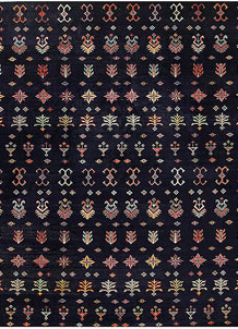 Midnight Blue Gabbeh 8' 2 x 9' 11 - SKU 56629