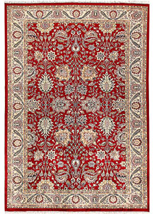 Firebrick Mahal 4' 5 x 6' 5 - SKU 56754