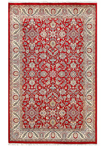 Red Mahal 4' 6 x 6' 11 - SKU 56765