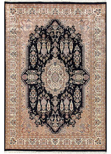 Navy Isfahan 4' 6 x 6' 6 - No. 56821