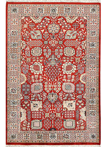 Firebrick Mahal 3' 6 x 5' 5 - SKU 56846