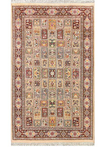 Multi Colored Bakhtiar 3' 1 x 5' 1 - No. 56848