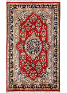 Firebrick Isfahan 3' 4 x 5' 6 - No. 56863