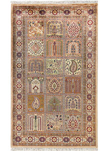 Multi Colored Bakhtiar 3' 7 x 5' 6 - No. 56864