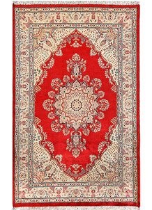 Red Isfahan 3' 6 x 5' 7 - No. 56878