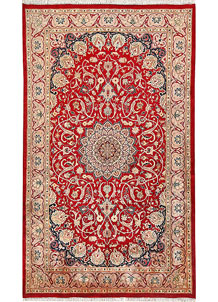 Firebrick Isfahan 3' 6 x 5' 8 - No. 56887