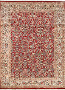 Firebrick Mahal 9' 11 x 13' 3 - SKU 56917