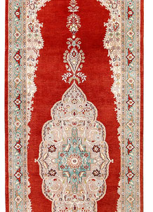 Firebrick Isfahan 2' 7 x 8' 3 - No. 56943