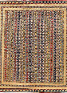 Multi Colored Shawl 8' 3 x 9' 8 - No. 56953