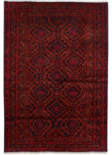 Multi Colored Baluchi 6' 11 x 10' 2 - SKU 56981