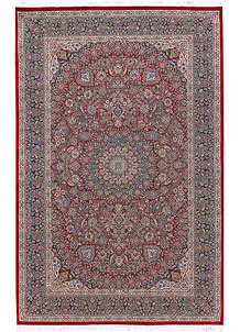 Firebrick Isfahan 4' 6 x 7' - No. 57077