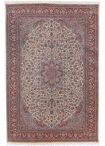 Blanched Almond Kashan 6' 2 x 9' 1 - No. 57078