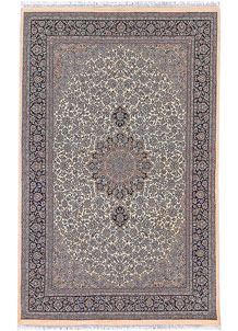 Bisque Kashan 4' 6 x 7' 1 - No. 57090