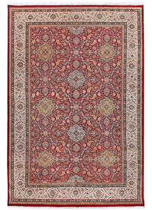 Firebrick Mahal 6' 1 x 9' 1 - No. 57091