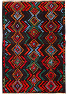 Multi Colored Baluchi 6' 7 x 9' 8 - SKU 57138