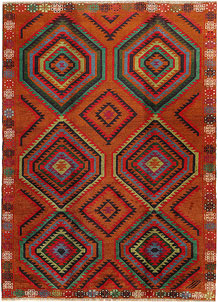 Multi Colored Baluchi 5' 9 x 7' 10 - No. 57174