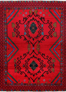 Crimson Baluchi 8' 11 x 11' 6 - SKU 57200