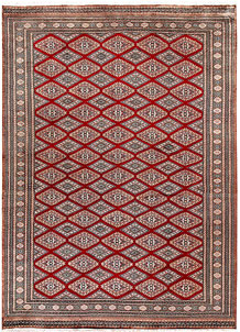 Firebrick Jaldar 8' x 11' - No. 58482