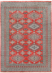 Indian Red Caucasian 8' 1 x 10' 11 - No. 58510