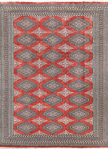 Indian Red Caucasian 8' 3 x 10' 9 - No. 58512