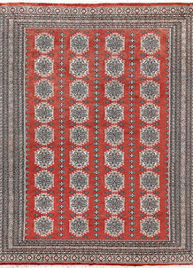 Indian Red Caucasian 8' 2 x 10' 9 - No. 58526