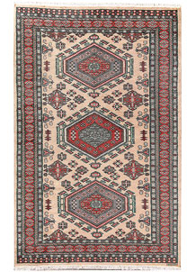 Bisque Caucasian 5' 1 x 7' 9 - No. 58555