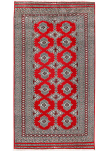 Red Caucasian 4' 11 x 9' 1 - No. 58569