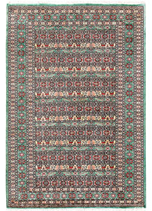 Medium Sea Green Caucasian 5' 3 x 7' 8 - No. 58570