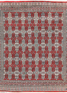 Firebrick Caucasian 6' 7 x 7' 9 - No. 58577