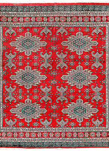 Firebrick Caucasian 6' 9 x 6' 8 - No. 58578