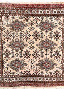 Bisque Caucasian 6' 10 x 6' 10 - No. 58605
