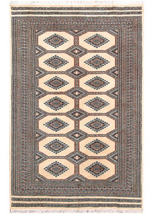 Blanched Almond Jaldar 4' 3 x 6' 6 - No. 58630