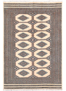 Blanched Almond Jaldar 4' 2 x 6' 3 - No. 58635