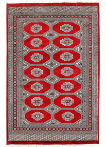 Firebrick Jaldar 4' 6 x 6' 11 - No. 58652