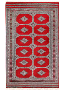 Red Jaldar 4' 6 x 7' 3 - No. 58653