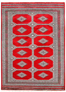 Red Jaldar 4' 7 x 6' 4 - No. 58664