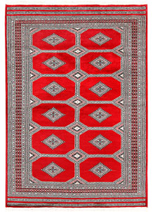Red Jaldar 4' 8 x 6' 8 - No. 58676