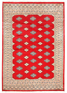Red Jaldar 4' 7 x 6' 7 - No. 58677