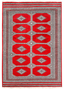 Red Jaldar 4' 7 x 6' 7 - No. 58683