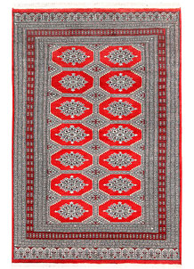 Red Jaldar 4' 4 x 6' 6 - No. 58685
