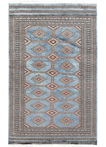 Light Slate Grey Jaldar 4' 5 x 7' - No. 58688