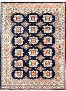 Midnight Blue Jaldar 4' 8 x 6' 3 - No. 58702