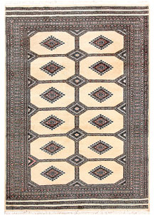 Blanched Almond Jaldar 4' 9 x 6' 9 - No. 58704