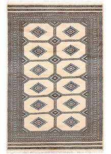 Blanched Almond Jaldar 4' 7 x 6' 10 - No. 58719