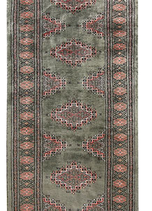 Dim Grey Jaldar 2' 4 x 7' 10 - No. 58732