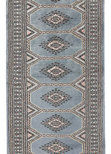 Light Slate Grey Jaldar 2' 7 x 10' 6 - No. 58770