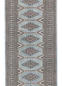 Light Slate Grey Jaldar 2' 4 x 9' 1 - No. 58978