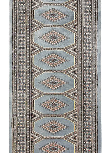 Light Slate Grey Jaldar 2' 5 x 9' 3 - No. 58979