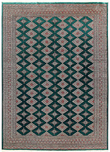 Teal Jaldar 8' 1 x 11' 4 - No. 59130